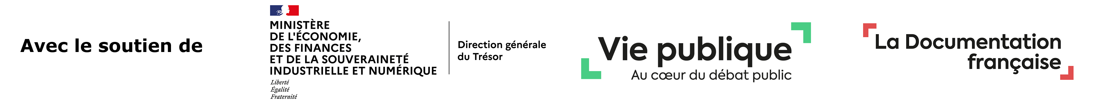 Les partenaires du concours Vive l'éco, édition 2023