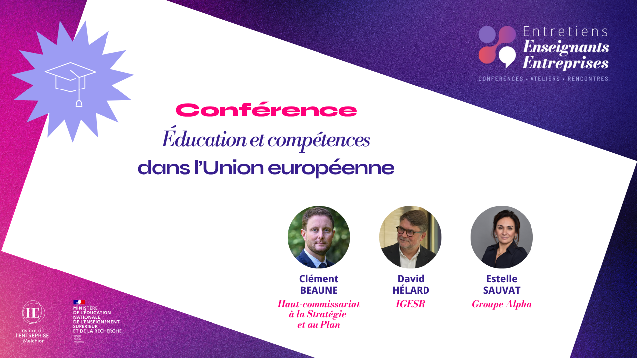 Conférence - Education et compétences dans l'Union européenne