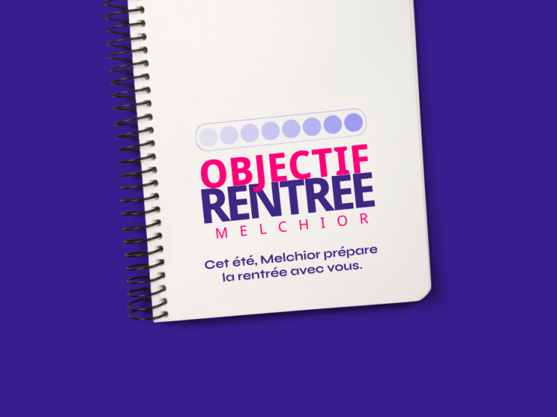 Objectif rentrée - Format estival Melchior - Visuel carrousel site