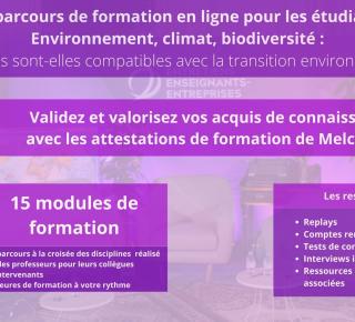 Etudiants : la transition environnementale est-elle compatible avec la transition environnementale ?