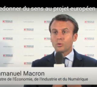 Emmanuel Macron EEE2016 Melchior 