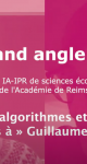 #Grandangle5 - Mathématiques, algorithmes et discriminations - 3 questions à Guillaume Herszkowicz