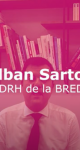Alban Sartori, DRH de la BRED